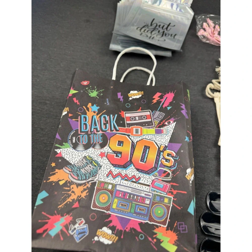Bachelorette Party Hangover Kit Bride Tribe 90s Retro‎ Gift Bag Fun